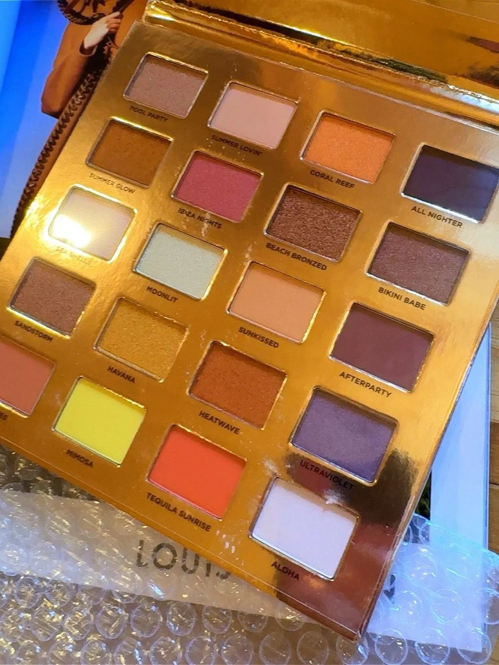 Iconic London Sunset to Sunrise 20-Shade Eyeshadow Palette New in Box
